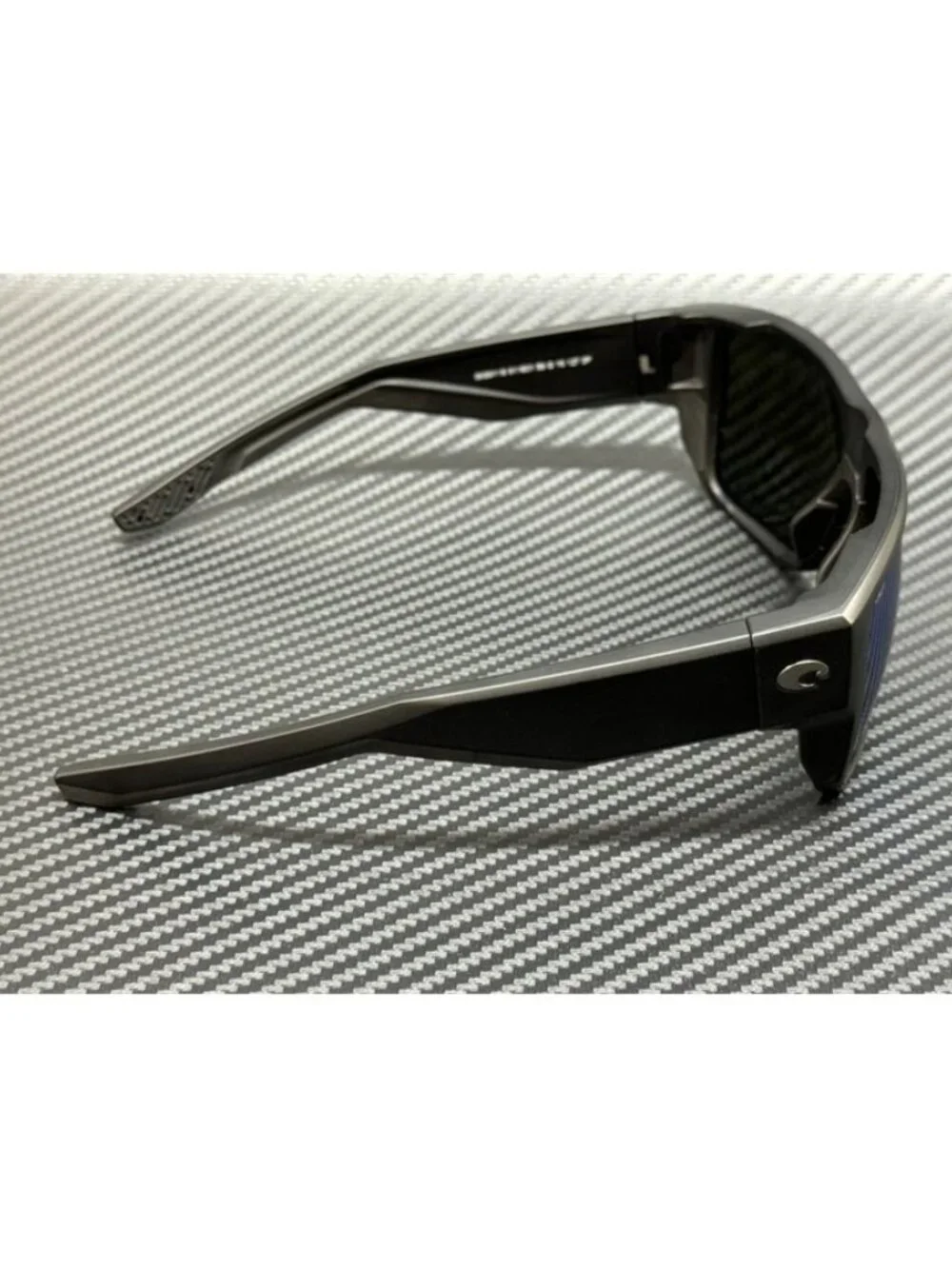 New Costa Del Mar Men Matte Black Sunglasses 59-16-127